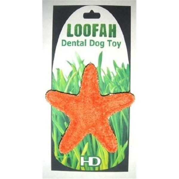 Digpets All Natural Loofah Dental Toy - Starfish- Small HD-8LSFTS